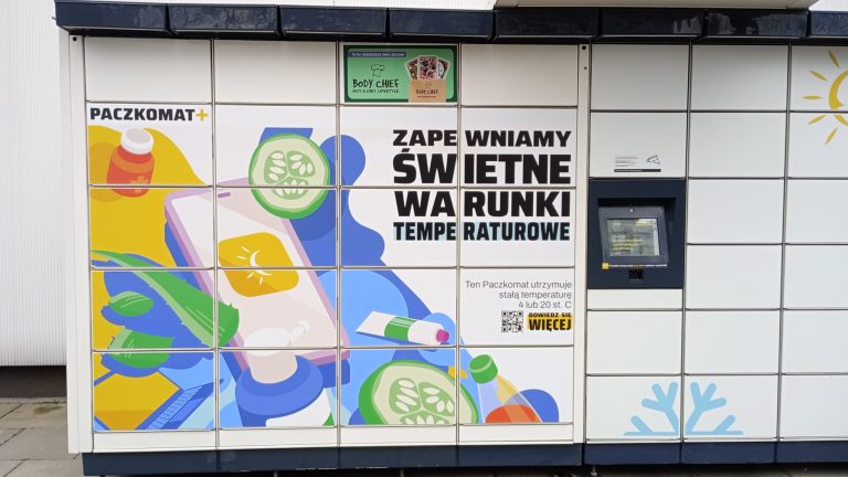 Rebranding lodówkomatów dla InPost S.A.