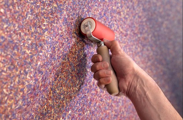 Folia Avery Dennison Organoid Natural Surfaces - Cornflower Mix 136cm